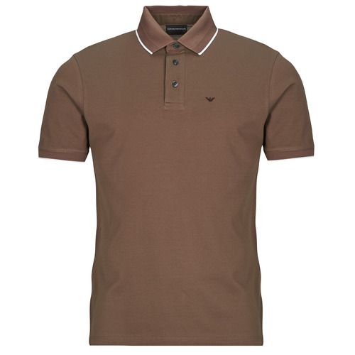 Polo Uomo Emporio Armani POLO SHIRT EM000858 Marrone, elegante e versatile, ideale per ogni occasione. Realizzata con materiali di alta qualità, questa polo garantisce comfort e stile. Perfetta per un look casual-chic, disponibile in marrone, è un must-have nel guardaroba maschile. Acquista ora la tua Polo Emporio Armani!