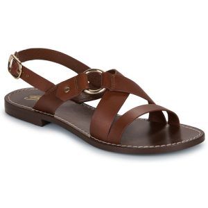 Sandali Donna FIONA di Betty London in marrone, eleganti e versatili, perfetti per ogni occasione. Design moderno e comodo, ideale per la stagione estiva. Acquista ora i tuoi sandali FIONA per un look alla moda!