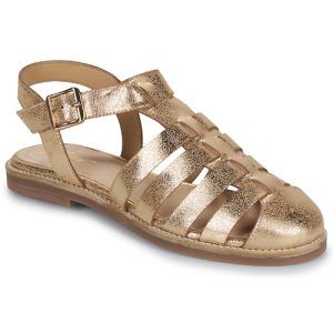 Sandali Donna Betty London KEYLA Oro - eleganti e versatili, perfetti per ogni occasione estiva. Realizzati in materiale di alta qualità con dettagli raffinati, questi sandali offrono comfort e stile. Ideali per abbinare a vestiti, gonne o shorts, i sandali KEYLA Oro sono la scelta perfetta per un look alla moda. Disponibili in varie taglie, rappresentano un must-have per il guardaroba femminile. Acquista ora e distinguiti con il tuo stile!