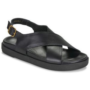 Sandali NICO Nero di ALOHAS per donna, eleganti e versatili, perfetti per ogni occasione. Realizzati con materiali di alta qualità, offrono comfort e stile. Ideali per completare un look sofisticato, questi sandali neri sono un must-have nella tua collezione di calzature estive. Scopri il design alla moda di ALOHAS per un tocco di classe in ogni passo.