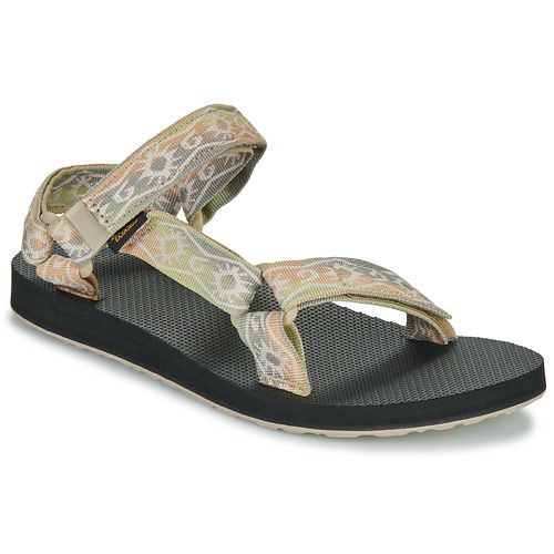 Sandali Teva Original Universal Sunscape Donna in un design elegante e versatile, perfetti per l'estate. Realizzati con materiali resistenti e confortevoli, questi sandali offrono supporto e stile per ogni occasione. Ideali per escursioni, passeggiate al mare o semplicemente per un uso quotidiano, i sandali Teva sono la scelta perfetta per le donne che cercano comfort e moda in un unico prodotto. Scopri il tuo nuovo paio di sandali Teva Original Universal Sunscape e vivi l'estate al massimo!