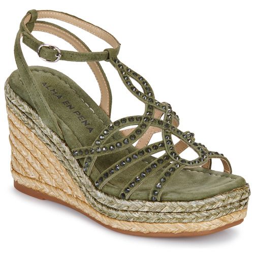 Sandali Donna ALMA EN PENA V2551292 Kaki, eleganti e alla moda, perfetti per la stagione estiva. Design sofisticato con dettagli unici, ideali per abbinamenti casual e chic. Scarpe versatili per ogni occasione. Acquista ora per un look trendy e confortevole!