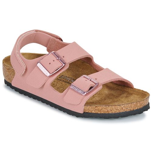 Sandali bambini ragazza BIRKENSTOCK  Milano AS Kids BFBC Pink Clay  Rosa BIRKENSTOCK 4067707063635