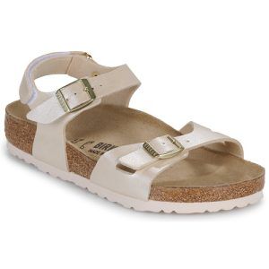 Sandali bambini ragazza BIRKENSTOCK  Rio AS Kids BF Graceful Pearl White  Beige BIRKENSTOCK 4067707067718