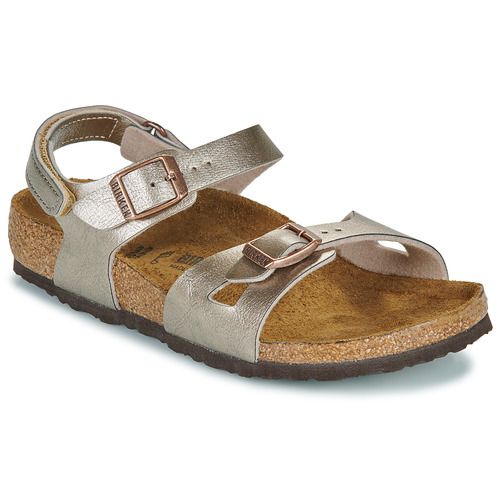 Sandali bambini ragazza BIRKENSTOCK  Rio AS Kids BF Graceful Taupe  Beige BIRKENSTOCK 4067707010400
