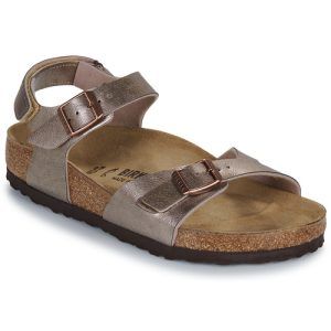 Sandali bambini ragazza BIRKENSTOCK  Rio AS Kids BF Graceful Taupe  Oro BIRKENSTOCK 4067707010448