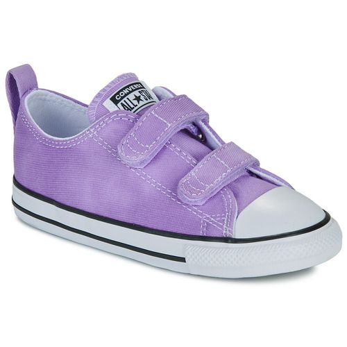 Scarpe bambini ragazzo Converse  CHUCK TAYLOR ALL STAR COLOR SPLASH EASY ON  Viola Converse 194435569116