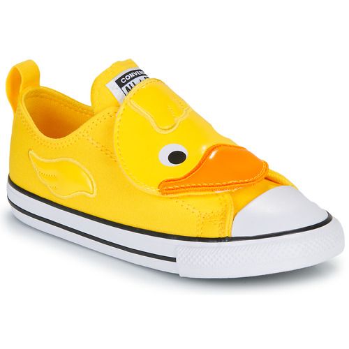 Scarpe bambini ragazzo Converse  CHUCK TAYLOR ALL STAR ONE STRAP POOL FLOAT EASY ON  Giallo Converse 194435574417