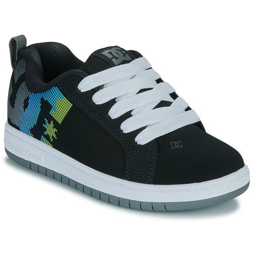 Scarpe bambini ragazzo DC Shoes  COURT GRAFFIK  Nero DC Shoes 3616751045046