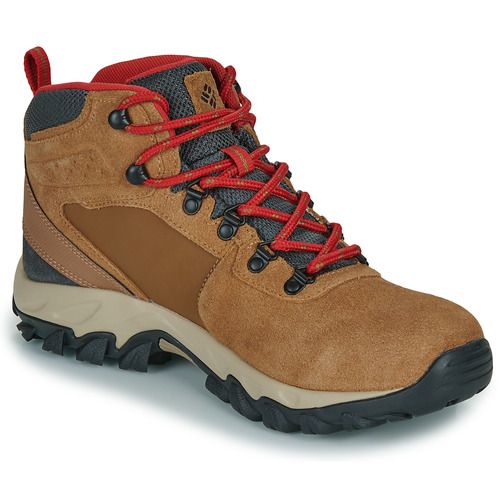 Scarpe da trekking uomo Columbia NEWTON RIDGE PLUS II SUEDE WP in marrone, ideali per escursioni e attività all'aperto. Queste scarpe robuste offrono comfort, supporto e impermeabilità, perfette per avventure in montagna. Scopri il modello Columbia per un'esperienza di trekking ottimale.