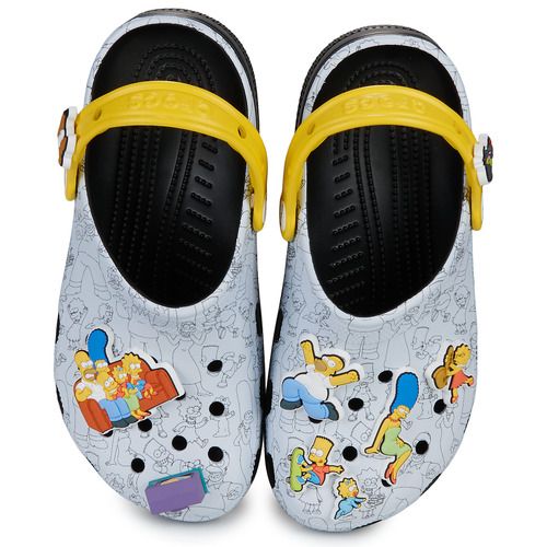 Crocs The Simpsons Cls Clg Multicolore - Zoccoli Uomo - 6