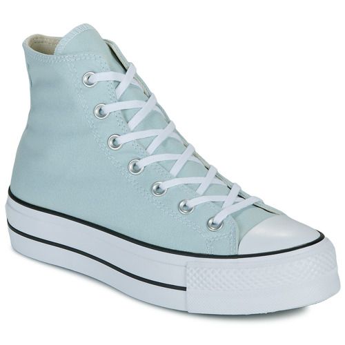 Sneakers alte Converse CHUCK TAYLOR ALL STAR LIFT PLATFORM per donna, caratterizzate da un design elegante e moderno. Queste scarpe sportive offrono una piattaforma rialzata per maggiore comfort e stile. Perfette per il tempo libero e per completare qualsiasi outfit casual, queste sneakers sono un must-have per le appassionate di moda. Disponibili in diverse colorazioni, uniscono qualità e tendenza, rendendole ideali per ogni occasione.
