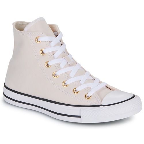 Sneakers alte Donna Converse CHUCK TAYLOR ALL STAR PEACHED CANVAS in morbido tela pesca, dal design classico e accattivante. Perfette per ogni outfit casual, offrono comfort e stile senza tempo. Acquista le tue Converse CHUCK TAYLOR per un look trendy e versatile.