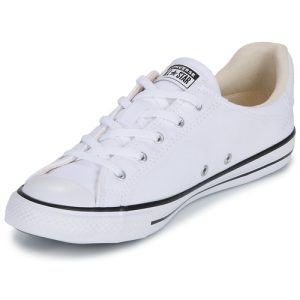 Sneakers basse Converse CHUCK TAYLOR ALL STAR DAINTY LUCKY Donna in colore bianco con dettagli eleganti, ideali per un look casual e alla moda. Perfette per ogni occasione, queste scarpe offrono comfort e stile, rendendole un'ottima scelta per gli amanti delle sneakers. Acquista ora le Converse CHUCK TAYLOR ALL STAR DAINTY LUCKY per elevare il tuo guardaroba!