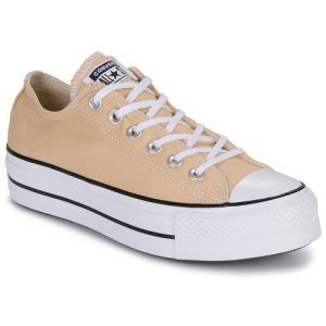 Sneakers basse Converse CHUCK TAYLOR ALL STAR LIFT PLATFORM Donna in bianco, con suola piatta e design iconico, perfette per uno stile casual e alla moda. Acquista ora le tue Converse per un comfort elevato e un look trendy.