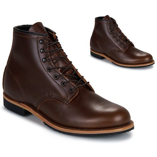 Stivaletti Uomo Red Wing BECKMAN Marrone - Eleganti e resistenti, perfetti per ogni occasione. Realizzati in pelle di alta qualità, questi stivaletti offrono comfort e stile. Ideali per un look casual e raffinato, sono un must-have per gli amanti delle calzature di alta gamma. Acquista ora gli stivaletti Red Wing BECKMAN Marrone e porta il tuo outfit a un nuovo livello!