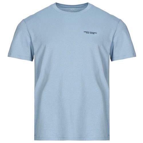 T-shirt maniche corte Uomo Armani Exchange 8NZT91 di colore blu, realizzata in cotone di alta qualità. Design moderno e accattivante, ideale per look casual e trendy. Perfetta per ogni occasione, questa T-shirt unisce comfort e stile. Acquista ora l'Armani Exchange 8NZT91 Blu per un guardaroba alla moda.