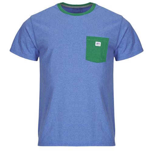 T-shirt maniche corte Uomo Patagonia SHOP STICKER POCKET RESPONSIBILI-TEE Blu, realizzata in cotone biologico, eco-sostenibile e dal design accattivante. Perfetta per il tempo libero, questa maglietta combina stile e comfort, ideale per gli appassionati di moda responsabile. Disponibile nella taglia giusta per ogni uomo, è un must-have per chi cerca qualità e praticità. Acquista ora la tua T-shirt Patagonia e unisci moda e sostenibilità!