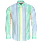 Chemise &agrave; manches longues Gant REG VOTE MULTI STRIPE SHIRT Multicolore Chemises &agrave; manches longues Homme - 1