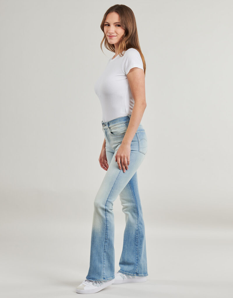 Jeans Flare  G-Star Raw  3301 FLARE  Blu -  Jeans Flare Donna - 3