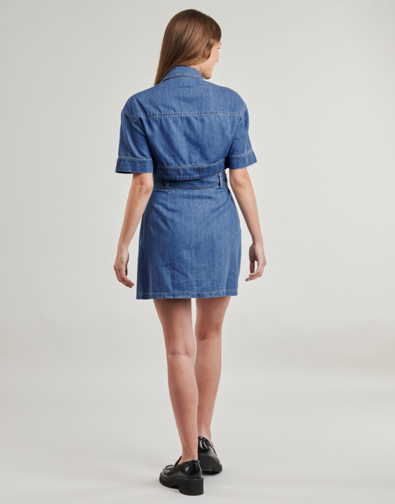 Abito corto  Liu Jo  UA5240  Blu -  Abiti corti Donna - 4