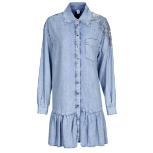 Abito corto  Liu Jo  UA5129  Blu -  Abiti corti Donna