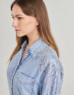 Abito corto  Liu Jo  UA5129  Blu -  Abiti corti Donna - 5