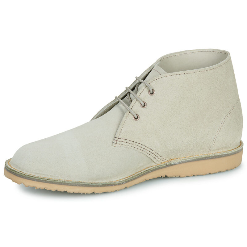 Red Wing WEEKENDER CHUKKA White / Sand Grey Men's Ankle Boots - 4