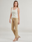 Pantaolini dritti Vero Moda VMWILD Beige Pantaolini dritti Donna - 3