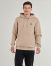 Felpe con cappuccio Emporio Armani EA7 TRAIN PREMIUM SHIELD HOODIE 8NPM21 Beige Felpe con cappuccio Uomo - 2