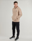 Felpe con cappuccio Emporio Armani EA7 TRAIN PREMIUM SHIELD HOODIE 8NPM21 Beige Felpe con cappuccio Uomo - 3