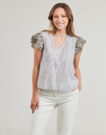 T-shirt  Only  ONLLOU   Multicolore -  T-shirt maniche corte Donna - 2