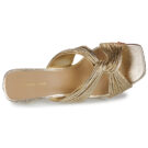 MICHAEL Michael Kors ALESSIA MULE SANDAL Gold Women's Mules - 6