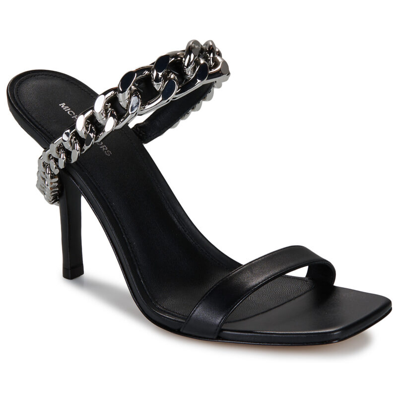 MICHAEL Michael Kors BIANCA HIGH SANDAL Black Women's Slipper - 1