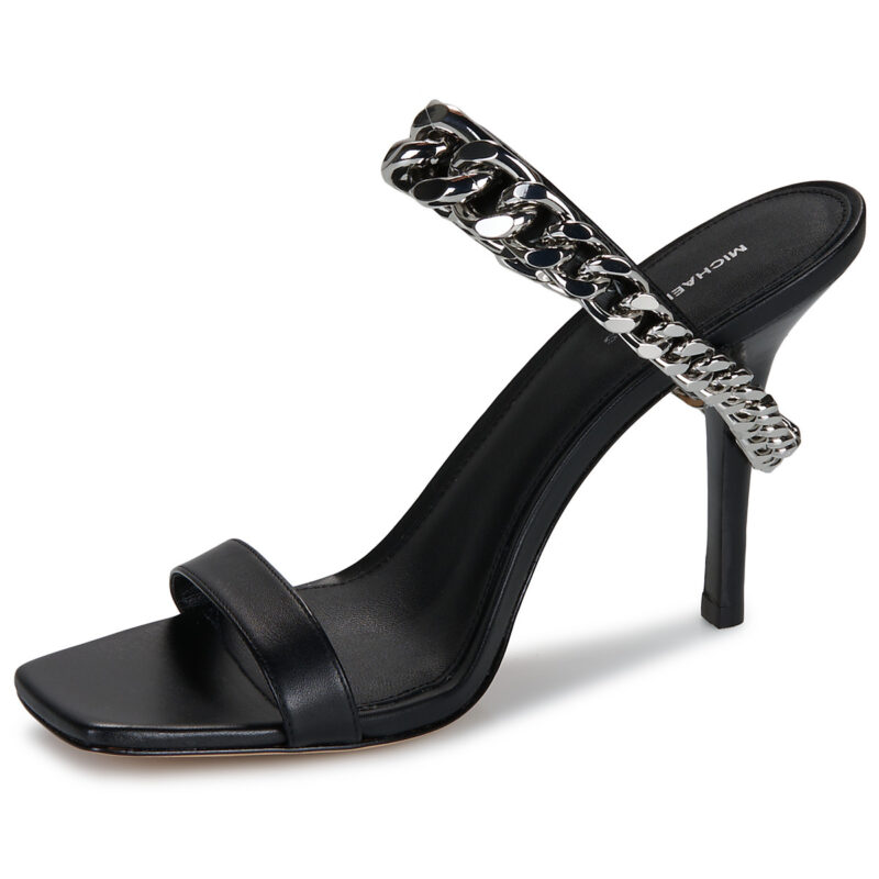 MICHAEL Michael Kors BIANCA HIGH SANDAL Black Women's Slipper - 4