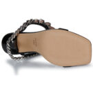 MICHAEL Michael Kors BIANCA HIGH SANDAL Black Women's Slipper - 7