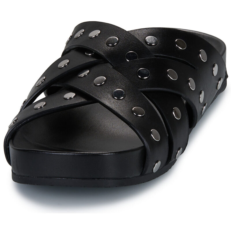 MICHAEL Michael Kors IRENE FLAT SANDAL Black Slipper Woman - 3