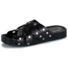MICHAEL Michael Kors IRENE FLAT SANDAL Black Slipper Woman - 4