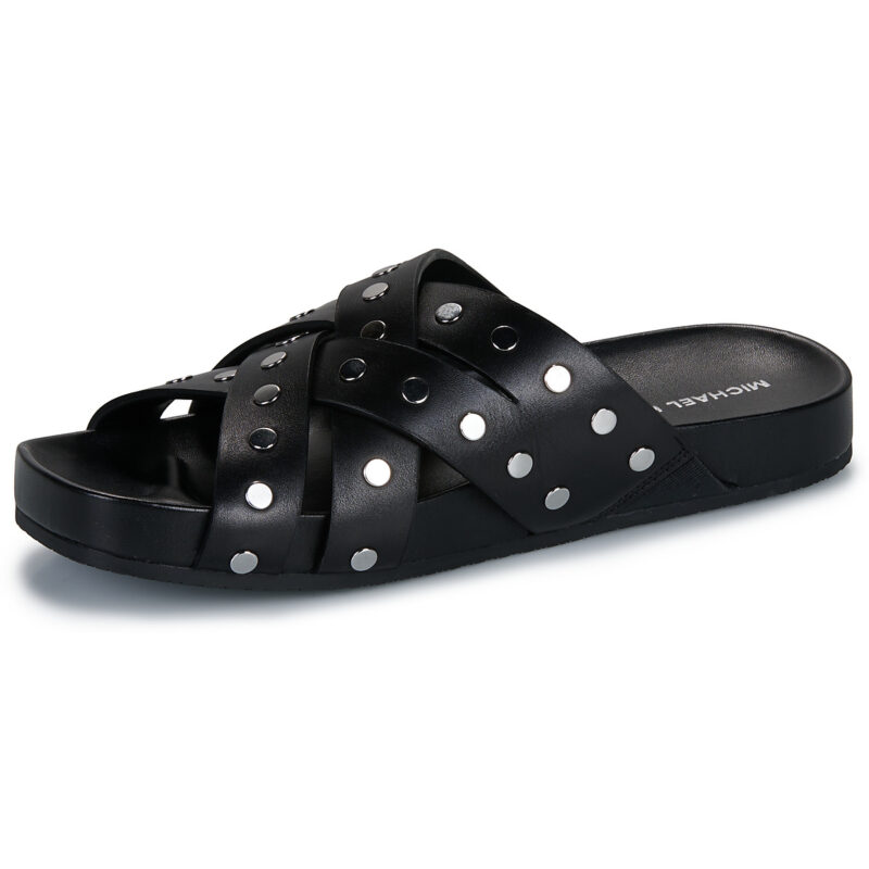 MICHAEL Michael Kors IRENE FLAT SANDAL Black Slipper Woman - 4