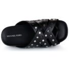 MICHAEL Michael Kors IRENE FLAT SANDAL Black Slipper Woman - 6