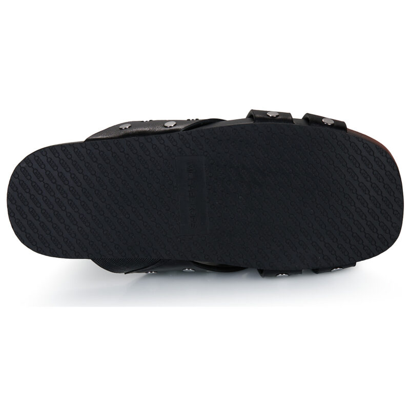 MICHAEL Michael Kors IRENE FLAT SANDAL Black Slipper Woman - 7