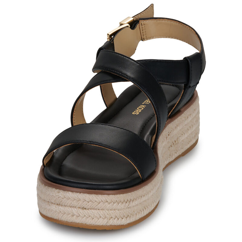 MICHAEL Michael Kors LYNN ESPADRILLE SANDAL Black Women's Espadrilles - 3