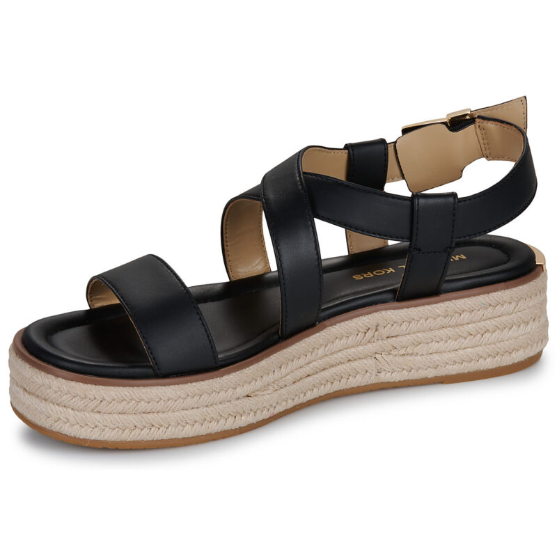 MICHAEL Michael Kors LYNN ESPADRILLE SANDAL Black Women's Espadrilles - 4