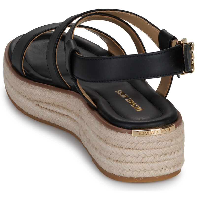 MICHAEL Michael Kors LYNN ESPADRILLE SANDAL Black Women's Espadrilles - 5