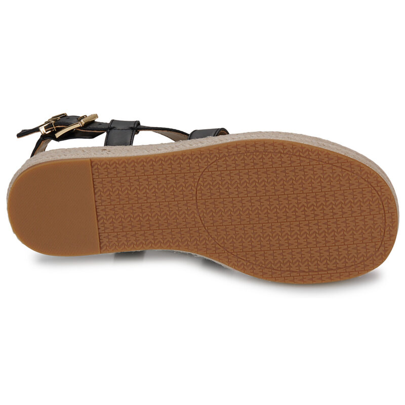 MICHAEL Michael Kors LYNN ESPADRILLE SANDAL Black Women's Espadrilles - 7
