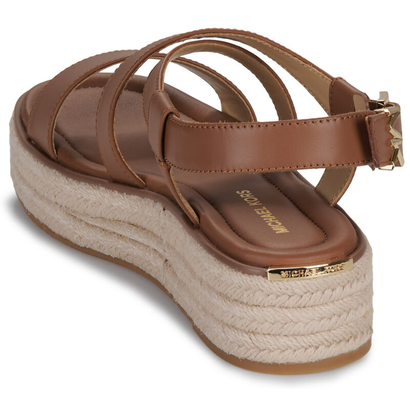 MICHAEL Michael Kors LYNN ESPADRILLE SANDAL Brown Espadrilles Women - 5