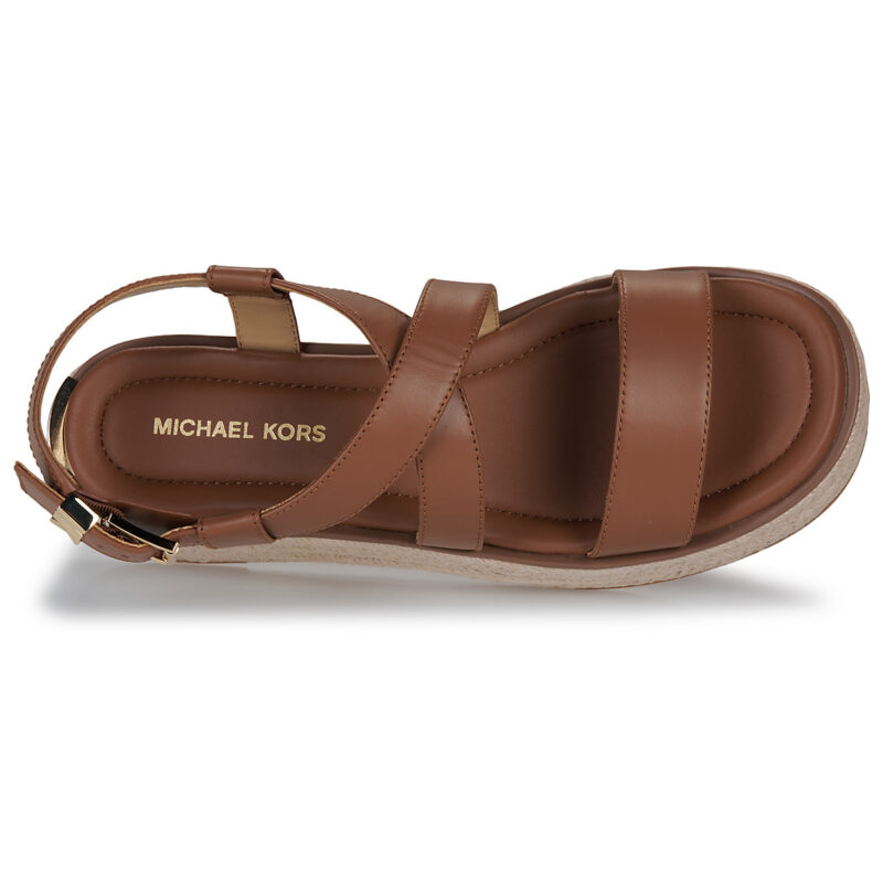 MICHAEL Michael Kors LYNN ESPADRILLE SANDAL Brown Espadrilles Women - 6