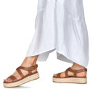 MICHAEL Michael Kors LYNN ESPADRILLE SANDAL Brown Espadrilles Women - 8