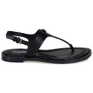 MICHAEL Michael Kors MANDY THONG SANDAL Black Thong Sandals Women - 2