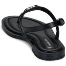 MICHAEL Michael Kors MANDY THONG SANDAL Black Thong Sandals Women - 5